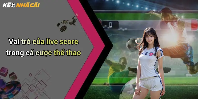 Vai trò của live score trong cá cược thể thao
