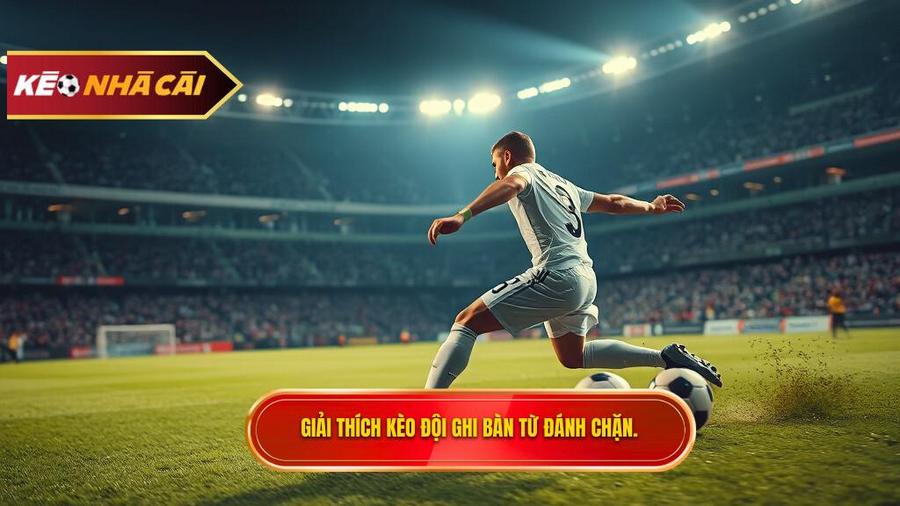 Giải thích kèo đội ghi bàn từ đánh chặn