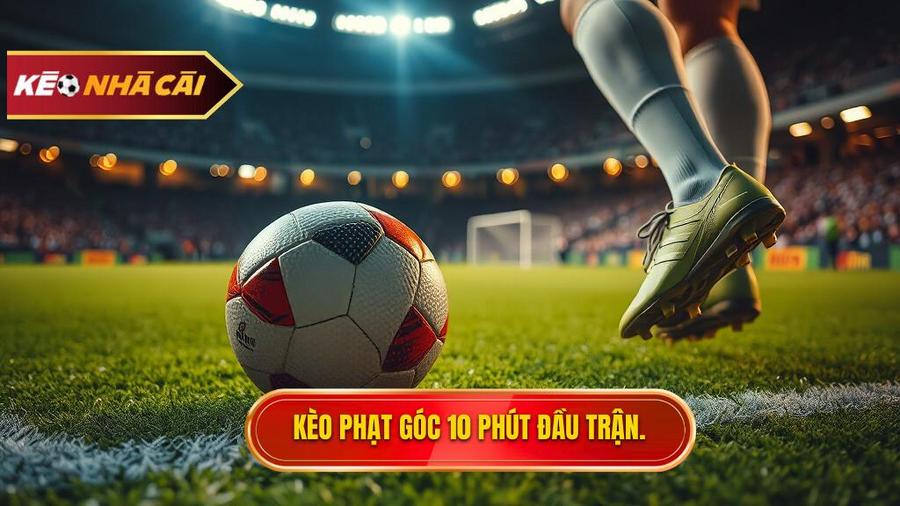 Kèo phạt góc 10 phút đầu trận