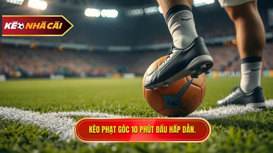 Kèo phạt góc 10 phút đầu hấp dẫn