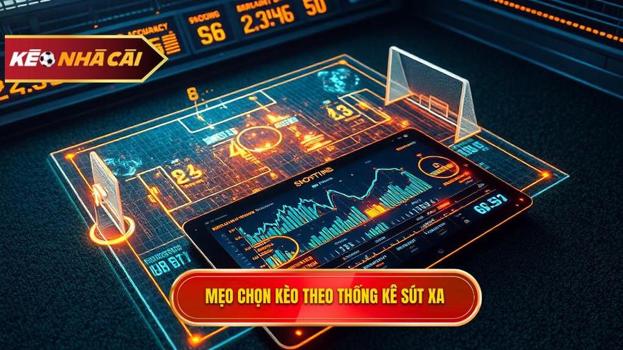 Mẹo chọn kèo theo thống kê sút xa
