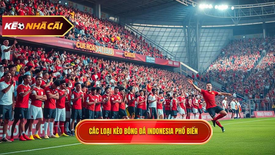 Các loại kèo bóng đá Indonesia phổ biến hiện nay