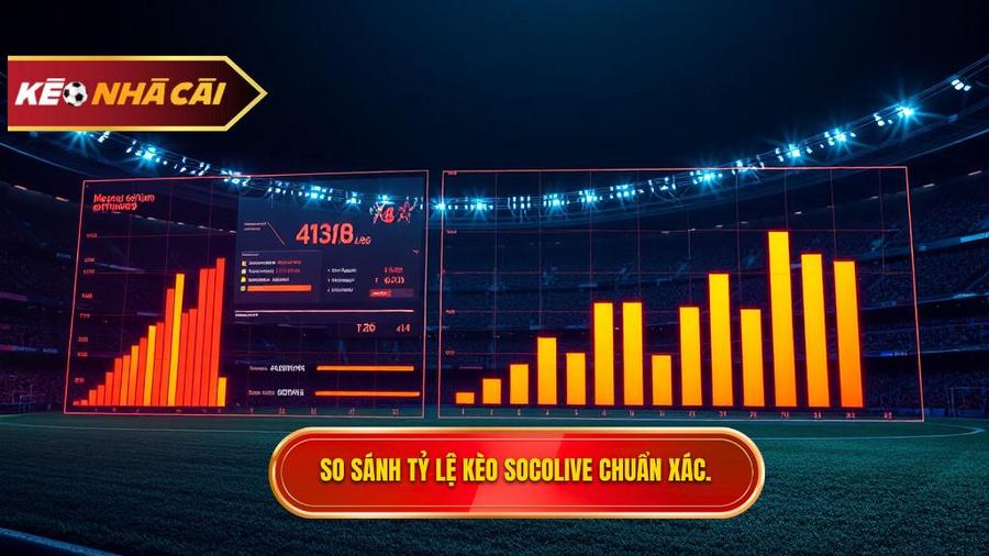 Bảng so sánh tỷ lệ kèo bóng đá Socolive với thị trường