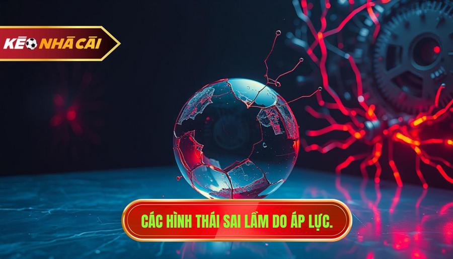 Áp lực khiến sai lầm xuất hiện: Phân tích tâm lý học trong cá cược trực tuyến 2 Các hình thái sai lầm do áp lực.