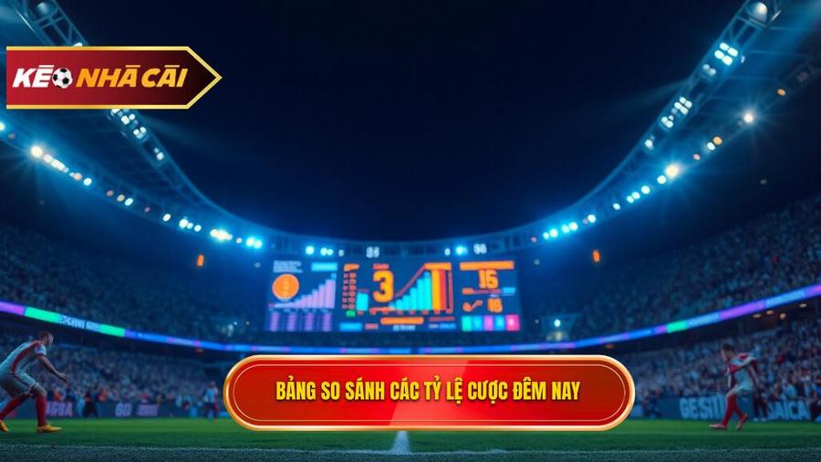 Bảng so sánh các loại tỷ lệ cược đêm nay điển hình