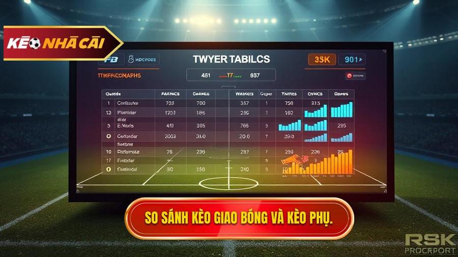 Bảng so sánh kèo giao bóng trước với các loại kèo phụ khác