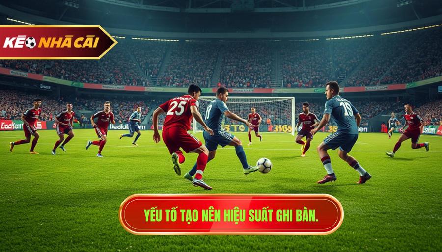 Đội bóng có hiệu suất ghi bàn tốt: Chìa khóa vàng trong phân tích cá cược bóng đá 3 Yếu tố tạo nên hiệu suất ghi bàn.